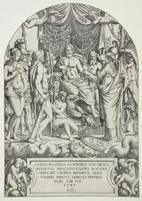 Jupiter, 1547. Creator: Leon Davent.