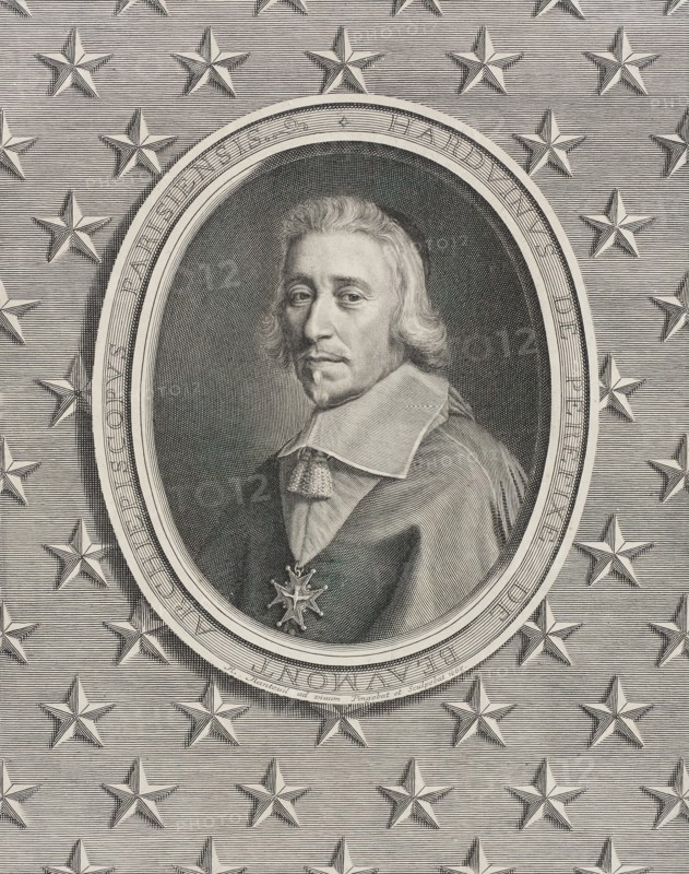 Hardouin de Péréfixe, 1665. Creator: Robert Nanteuil.