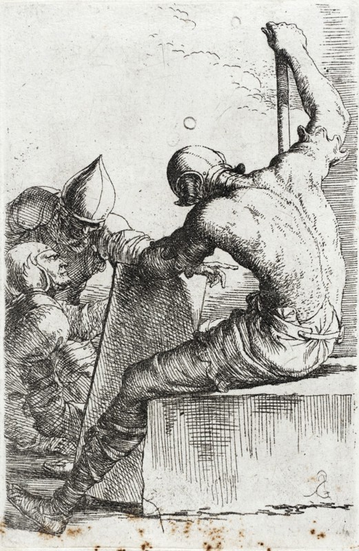 Figurine: A Warrior, between c1656 and c1657. Creator: Salvator Rosa.