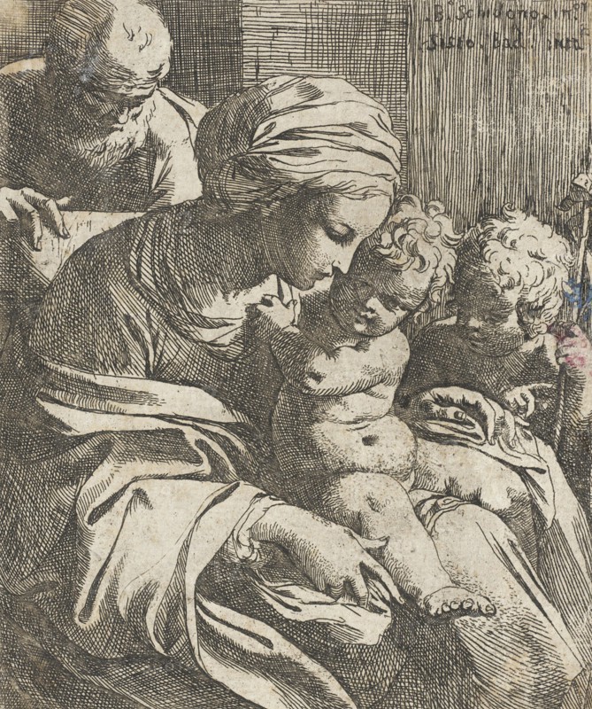 Holy Family with Saint John, between 1605 and 1620. Creator: Sisto Badalocchio.