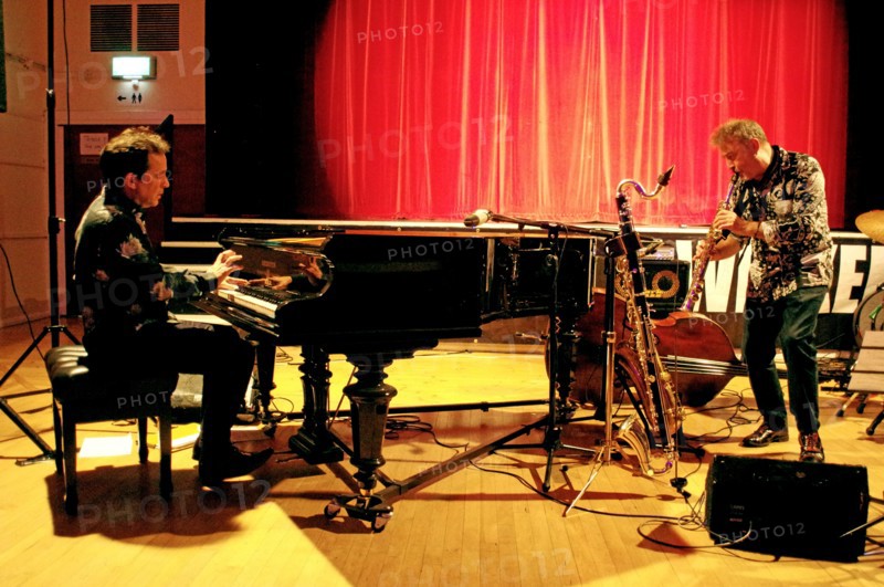 Jason Rebello – Tim Garland Duo, Battle Jazz Festival, East Sussex, July 2023. Creator: Brian O'Connor.