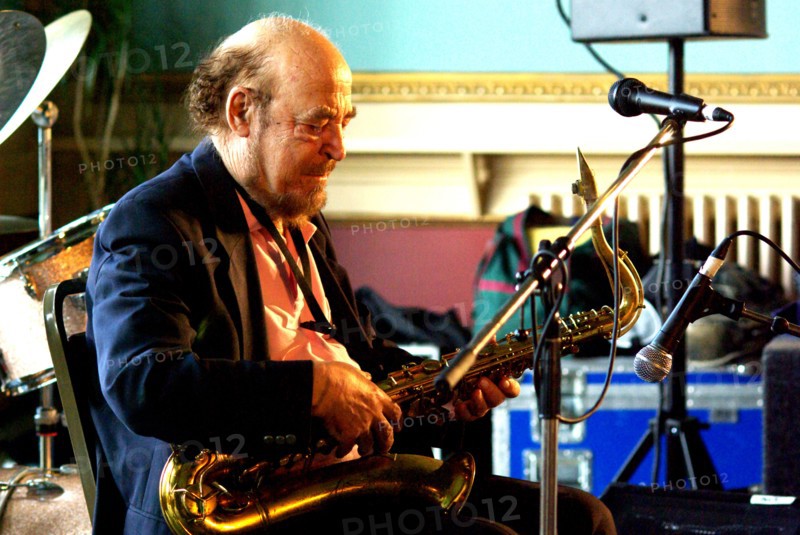 Danny Moss, Danny Moss Group, Brecon Jazz Festival, Powys, Wales, 2007. Creator: Brian O'Connor.