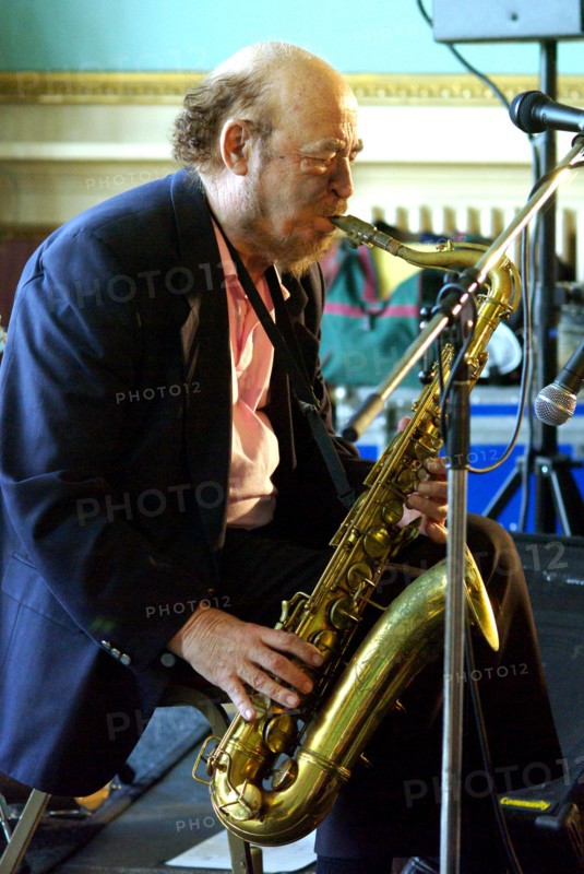 Danny Moss, Danny Moss Group, Brecon Jazz Festival, Powys, Wales, 2007. Creator: Brian O'Connor.