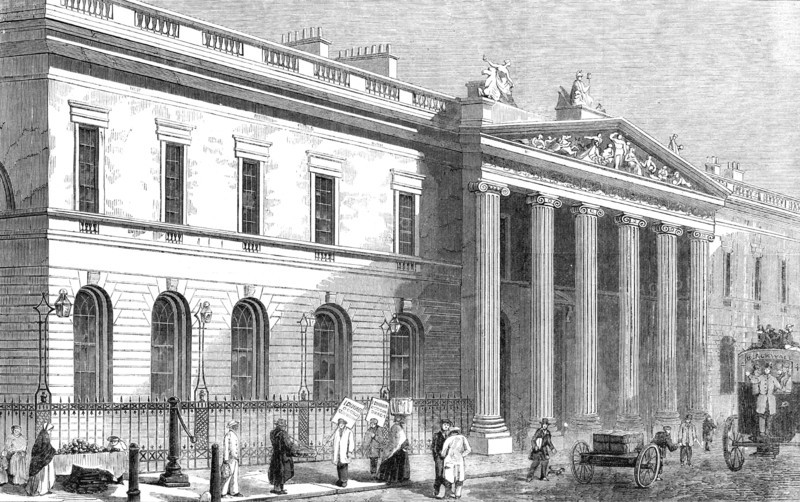East India House, Leadenhall-Street, 1861. Creator: Unknown.