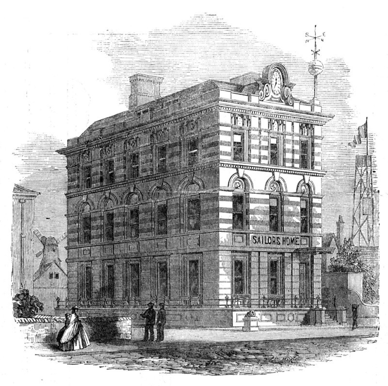 The Sailors' Home at Great Yarmouth, 1861. Creator: Unknown.