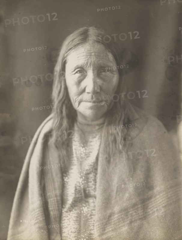 Mrs. Big Head, 1905. Creator: Edward Sheriff Curtis.