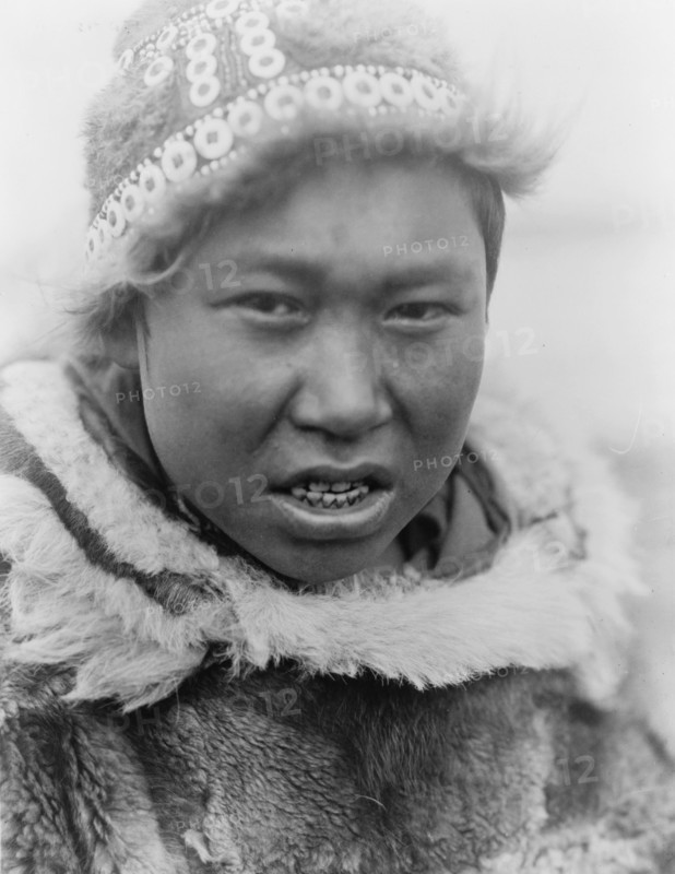 Hooper Bay youth, c1929. Creator: Edward Sheriff Curtis.