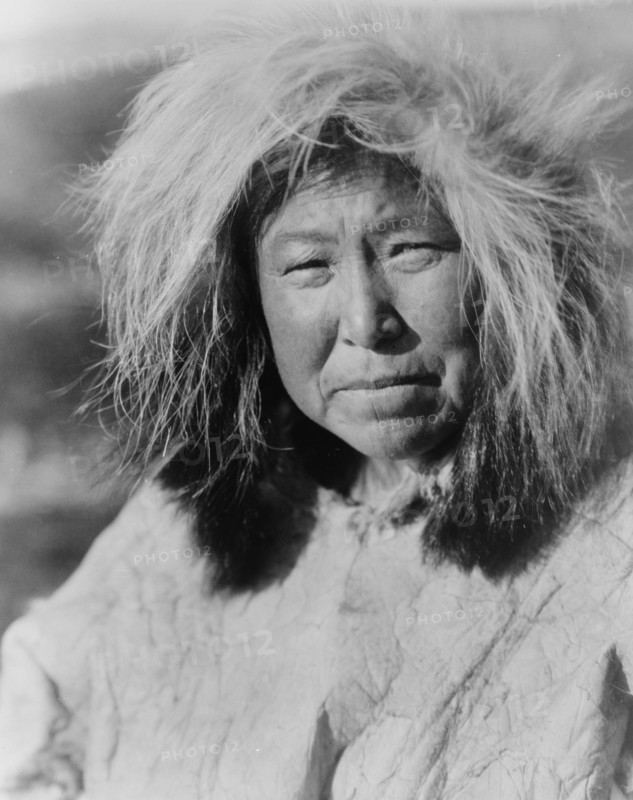 Selawik Woman, c1929. Creator: Edward Sheriff Curtis.