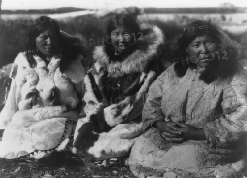Selawik women, c1929. Creator: Edward Sheriff Curtis.