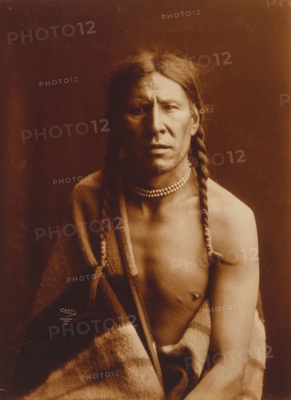 Heavy Shield, c1900. Creator: Edward Sheriff Curtis.