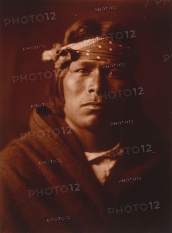 An Acoma man, c1904. Creator: Edward Sheriff Curtis.