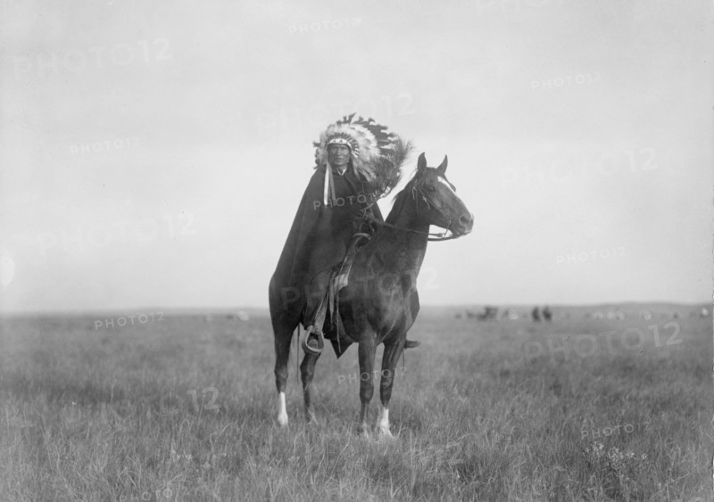 The Prairie Chief, c1907. Creator: Edward Sheriff Curtis.