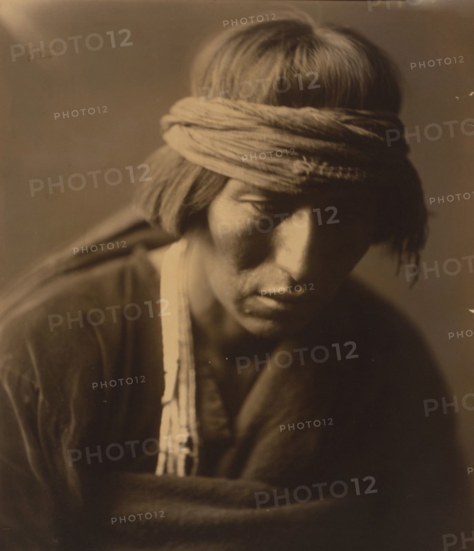 Hastobiga, Navaho Medicine Man, c1904. Creator: Edward Sheriff Curtis.
