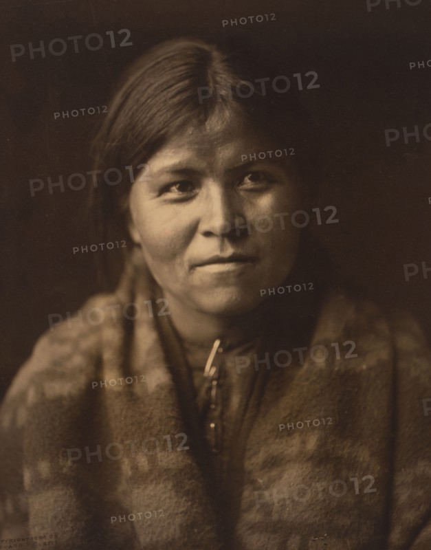 The daughter of the desert-Navaho, c1904. Creator: Edward Sheriff Curtis.