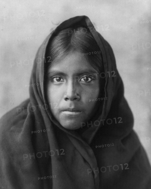 Qahatika girl, c1907. Creator: Edward Sheriff Curtis.