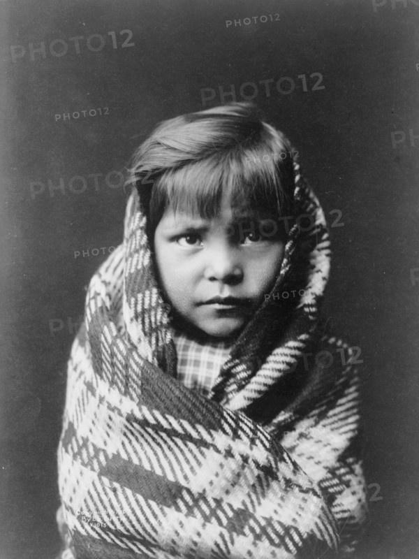 Navaho child, c1905. Creator: Edward Sheriff Curtis.