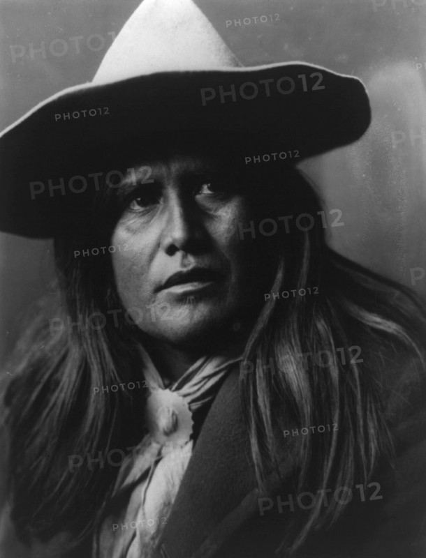 An Ostoho Cow Boy-Apache, c1903. Creator: Edward Sheriff Curtis.