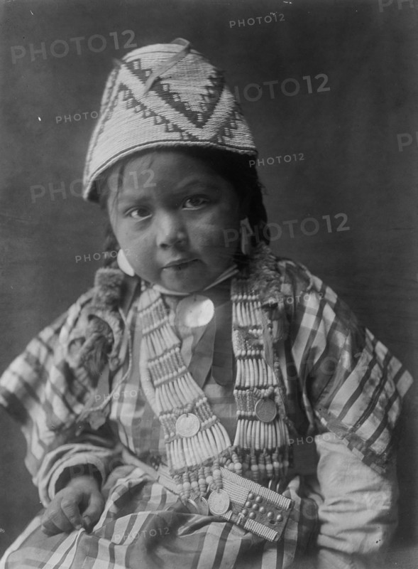 Wishham child, c1910. Creator: Edward Sheriff Curtis.