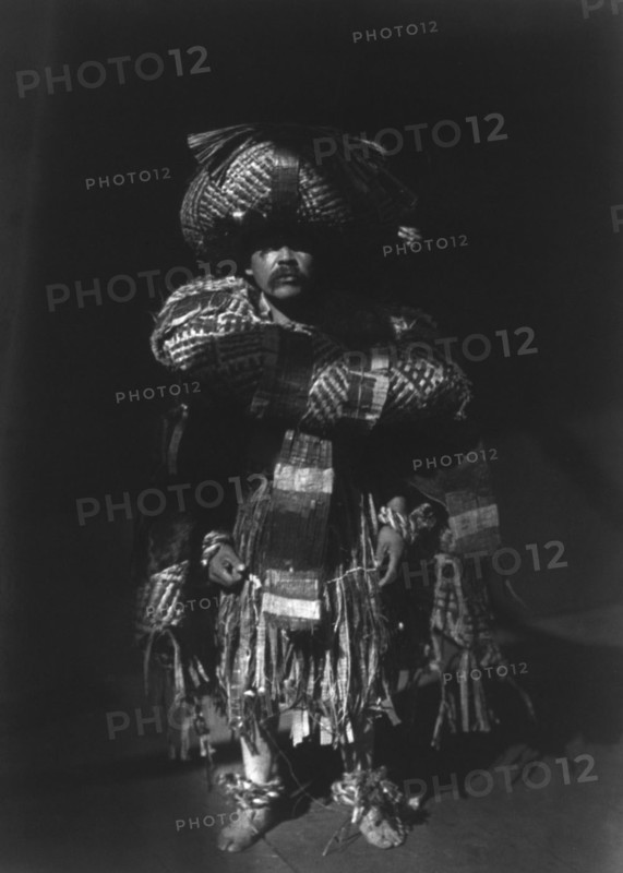 Hamatsa-Qagyuhl, c1914. Creator: Edward Sheriff Curtis.