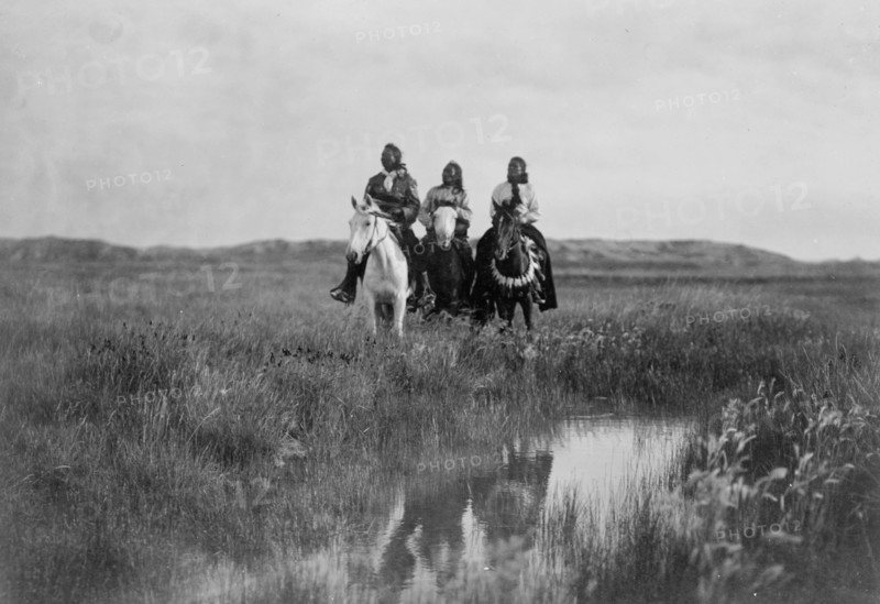 In the land of the Sioux, c1905. Creator: Edward Sheriff Curtis.