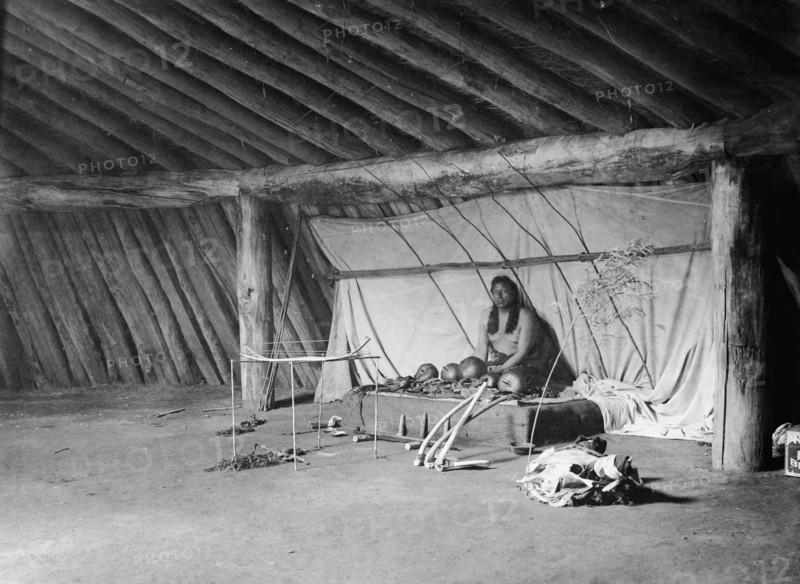 The altar, 1908, c1908. Creator: Edward Sheriff Curtis.