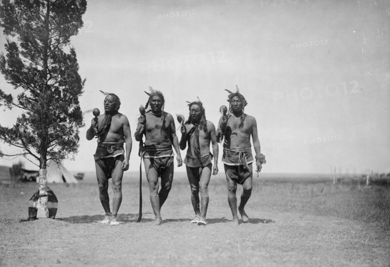 Night medicine men, 1908, c1908. Creator: Edward Sheriff Curtis.