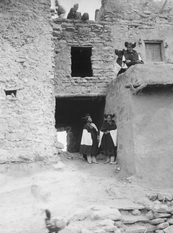 Good morning-Hopi, c1906. Creator: Edward Sheriff Curtis.