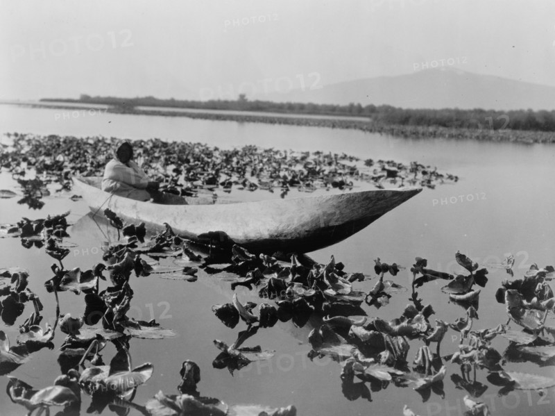 The wokas season-Klamath, c1923. Creator: Edward Sheriff Curtis.