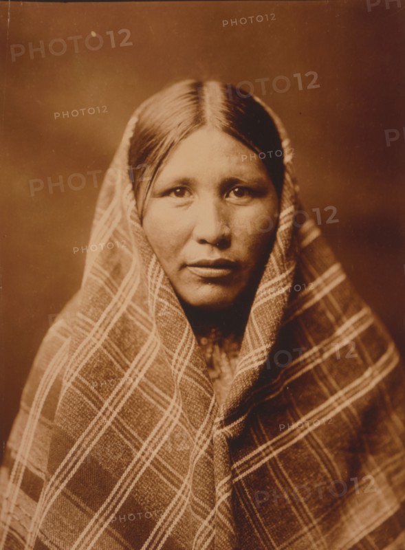 Nespilim woman, c1905. Creator: Edward Sheriff Curtis.