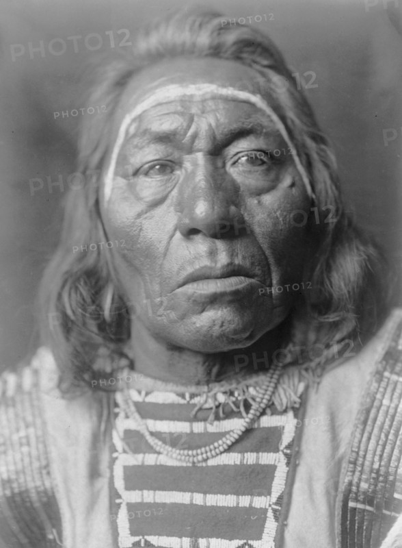 Leads the Wolf, c1908. Creator: Edward Sheriff Curtis.