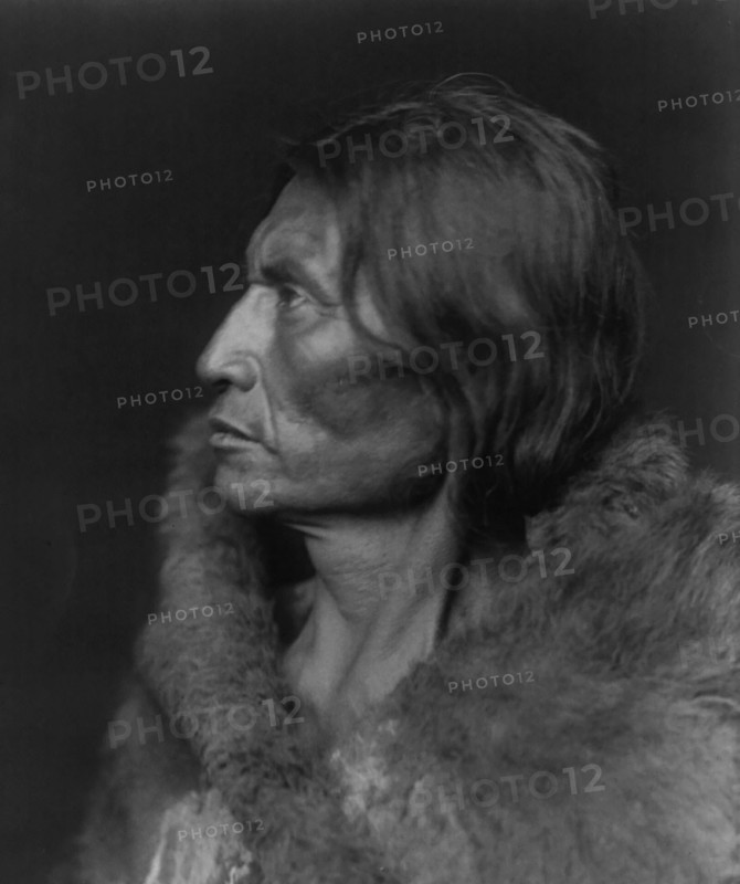 Mosquito Hawk-Assiniboin, c1908. Creator: Edward Sheriff Curtis.