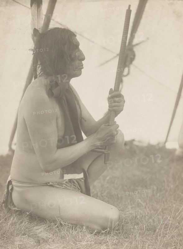 Slow Bull, 1907. Creator: Edward Sheriff Curtis.