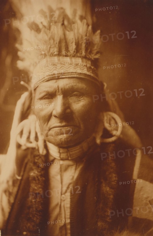 Yellow Bull-Nez Percé, c1905. Creator: Edward Sheriff Curtis.
