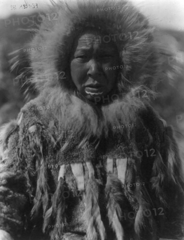Nunivak Island, Alaska: Baninaguh, c1929. Creator: Edward Sheriff Curtis.