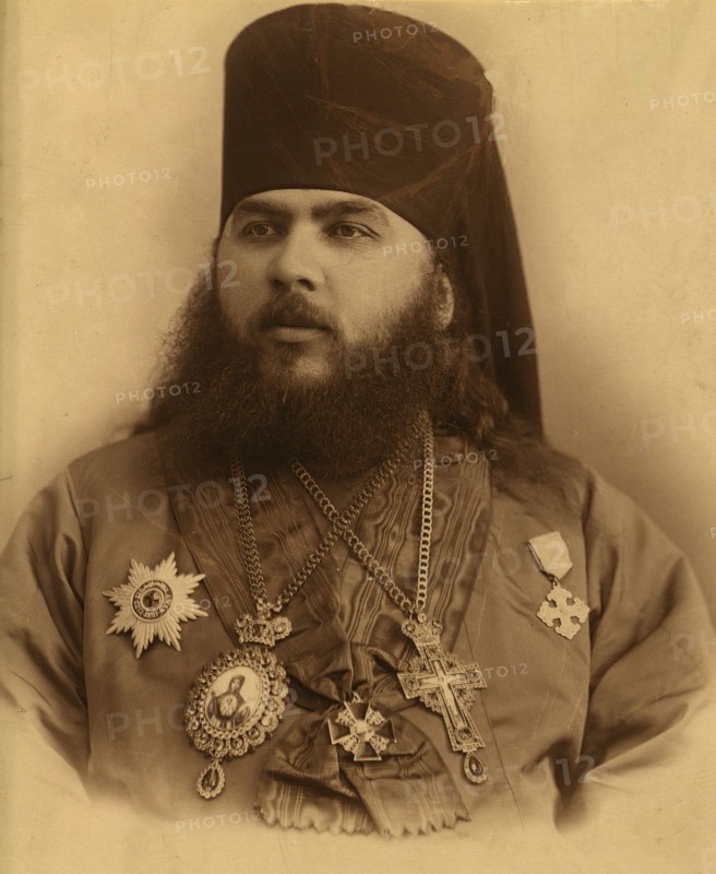 Greek Bishop of Alaska, 1894. Creator: Alfred Lee Broadbent.