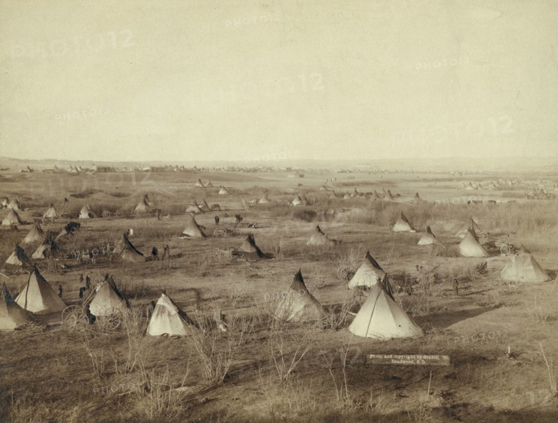 The Great Hostile Camp, 1891. Creator: John C. H. Grabill.