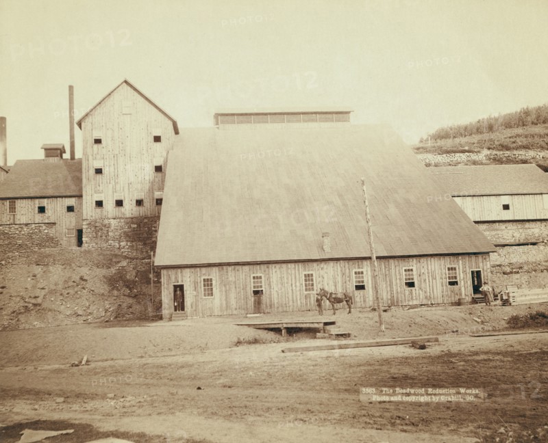The Deadwood Reduction Works, 1890. Creator: John C. H. Grabill.