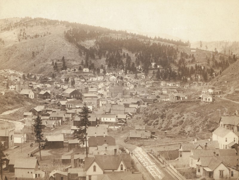 Deadwood, [SD] from Engleside, 1888. Creator: John C. H. Grabill.