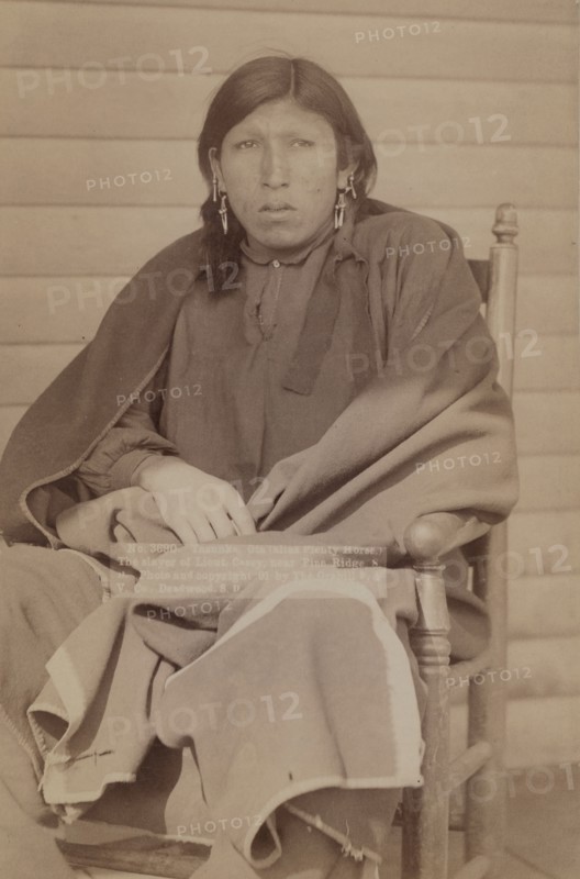 Tasunka, (alias Plenty Horse[s]) The slayer of Lieut Casey, near Pine Ridge, SD, 1891. Creator: John C. H. Grabill.