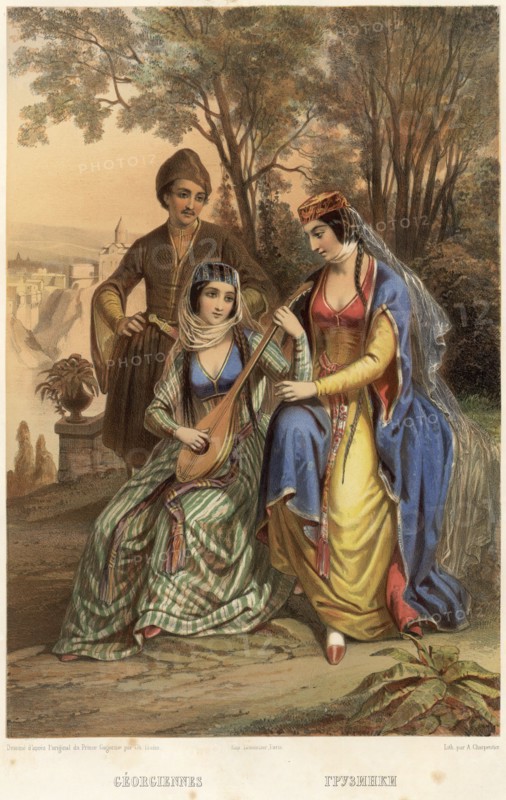 Georgians, 1862. Creator: Karlis Huns.