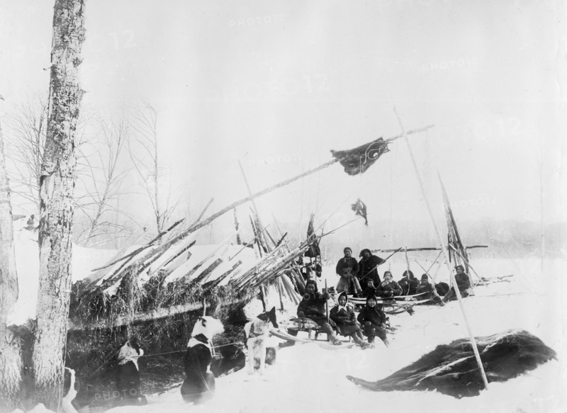 Nivkh of Sakhalin, 1890. Creator: Ivan Nikolaevich Krasnov.