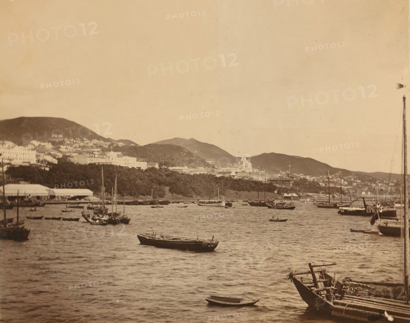 View of Vladivostok, Russia, from the Bay of the Golden Horn, 1899. Creator: Eleanor Lord Pray.