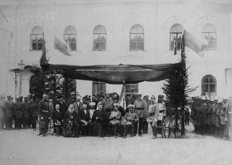 Irkutsk Voluntary Fire Society. Community squad and police team, 1894 Creator: R Prorokov.