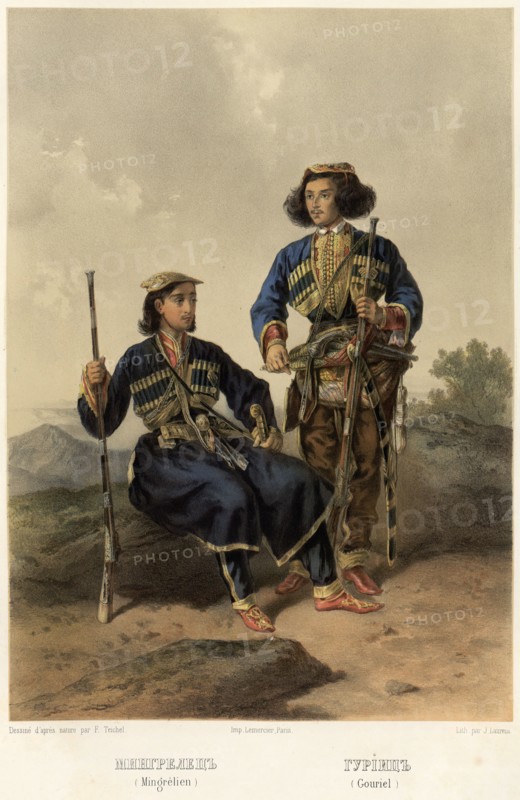 Mingrelian. Guriits, 1862. Creator: Frants Taikhel.