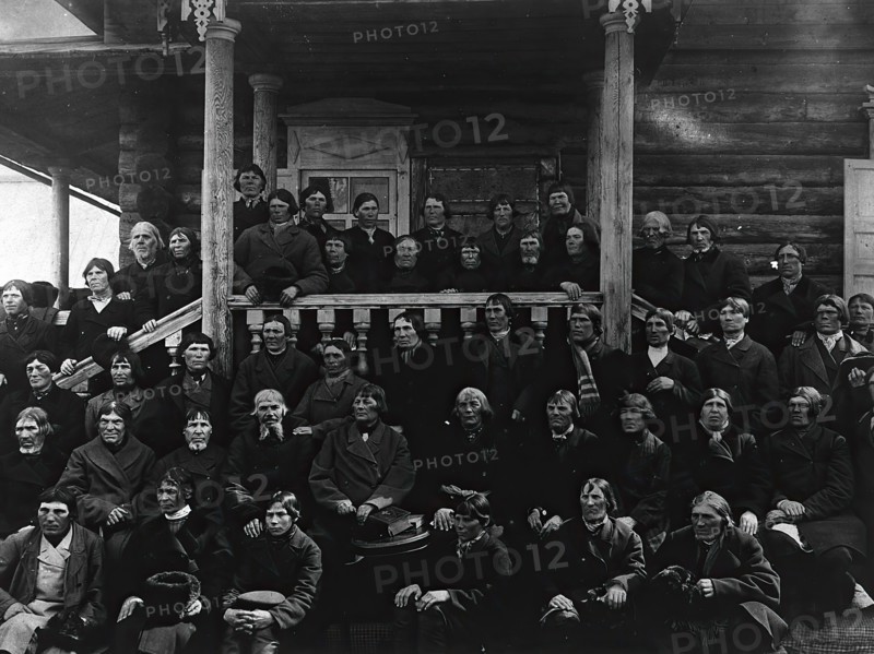 Old Believers, 1890.  Creator: Unknown.