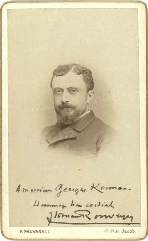 Head-and-shoulders portrait of unidentified man, between 1880 and 1886. Creator: Unknown.