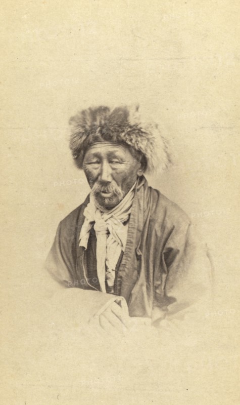 Man, probably Kazakh or Burut, between 1870 and 1886. Creator: Unknown.