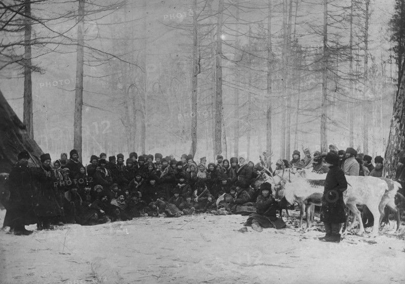 Karagasy near Nizhneudinsk on Suglan, 1895-1939. Creator: L Veniukov.