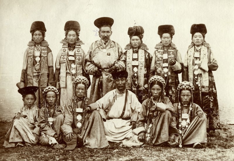 Types of Selenga Buryats, 1895-1939. Creator: L Veniukov.