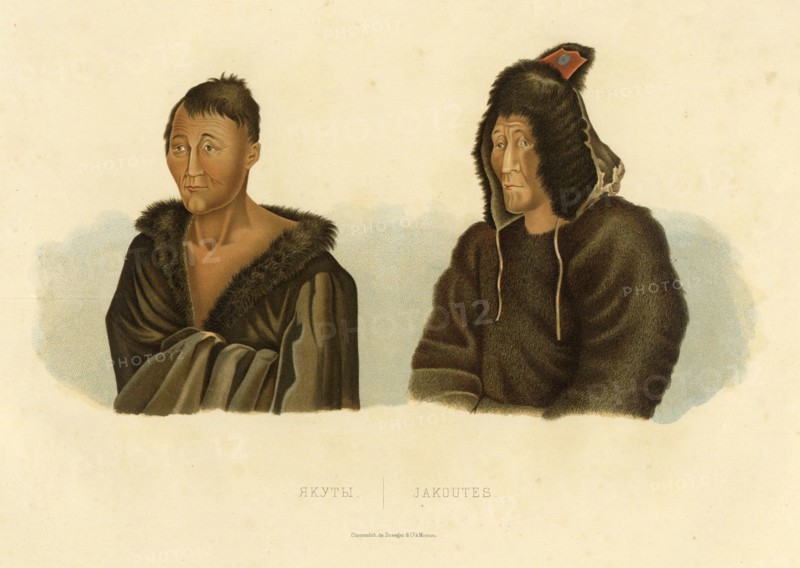 Yakuts, 1856. Creator: Ivan Dem'ianovich Bulychev.